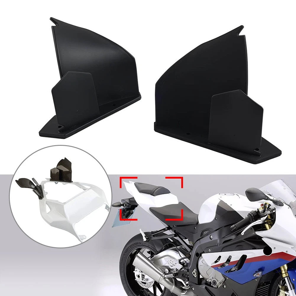 Rear Tail Spoiler Winglet for BMW S1000RR (2009–2014) Matte Black