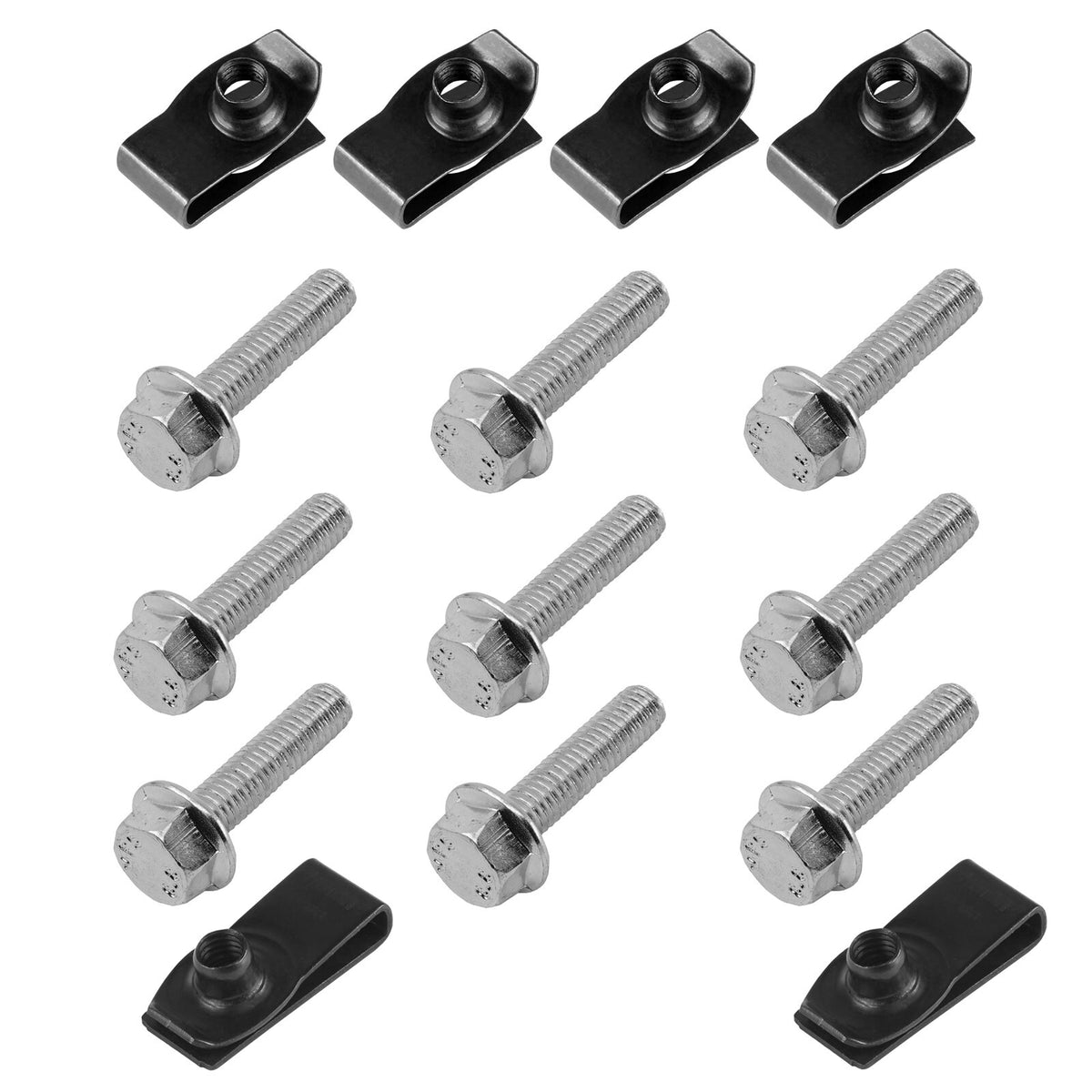 Hood Panel Clips and Bolts Replacement for John Deere 4400 4310 (1995–2018)
