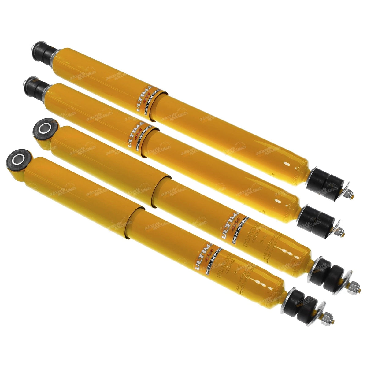 Set of 4 Gas Shock Absorbers for Range Rover 4x4 (1972–1994)