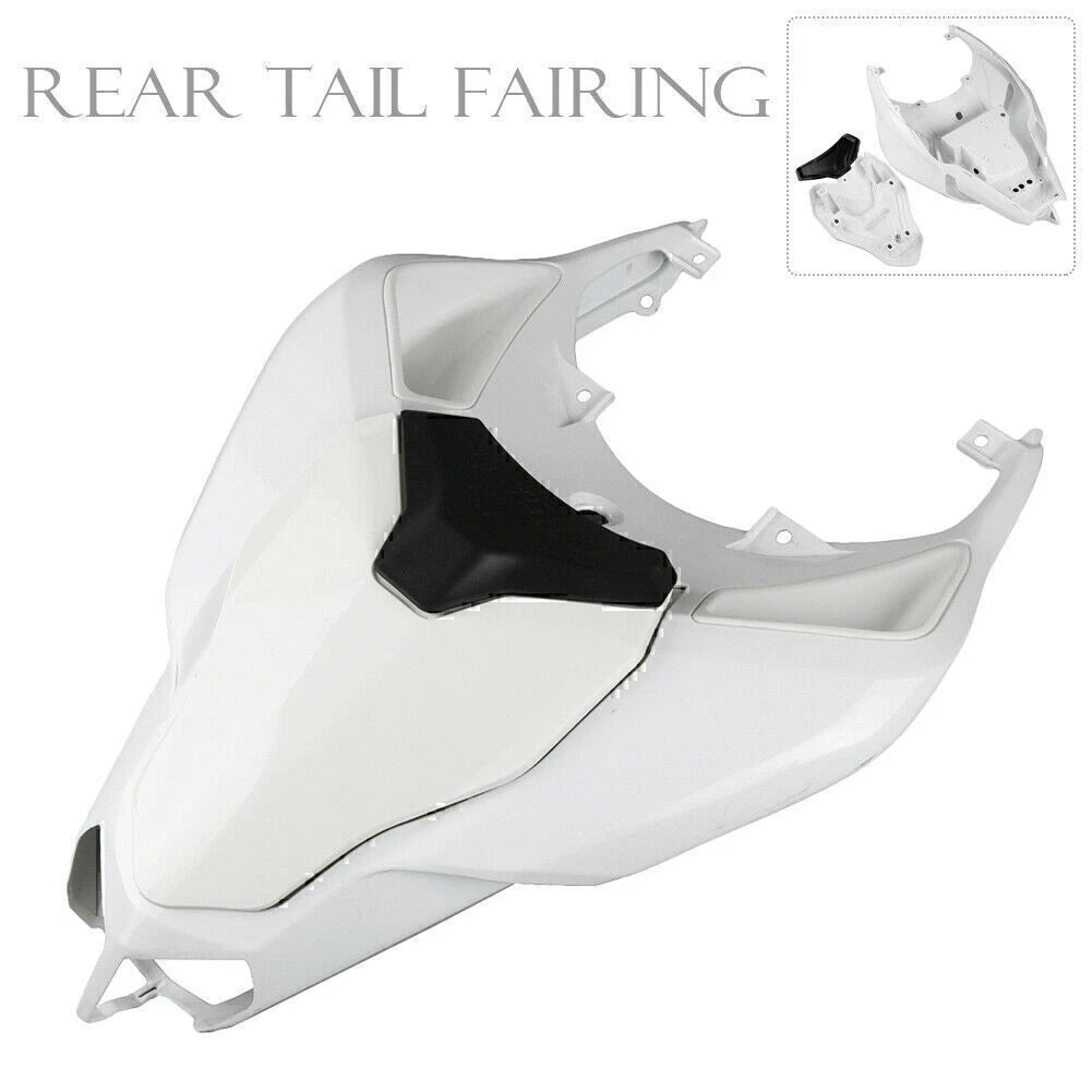 White Rear Back Tail Fairing for Ducati 1098 848 1198 (2007–2010)