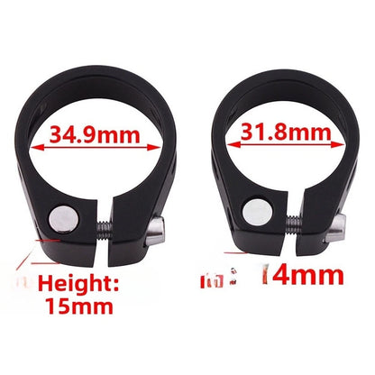 31.8mm Bike Seat Post Clamp with Secure Locking Mechanism