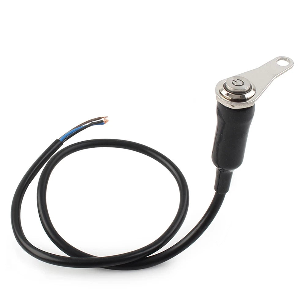 LED Switch ON/OFF for 7/8" Handlebar Mount Push Button 12V Fog Headlight