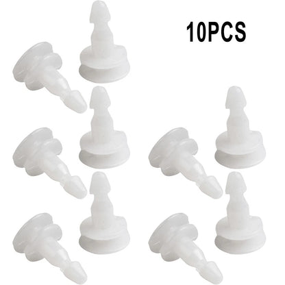 Fender Clips for Nissan Navara D22 (2001–2015) - Plastic White Fasteners