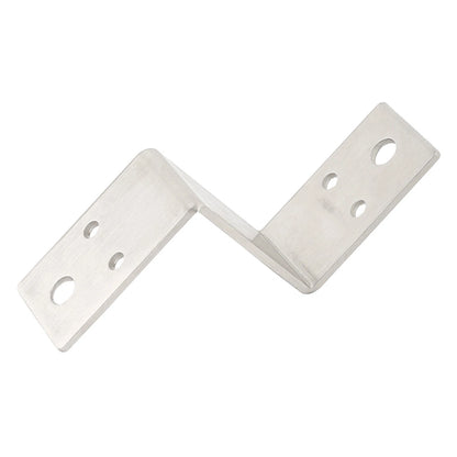 Z Shaped Corner Connector for Reliable Stainless Steel (No Scratching, Burrs)
