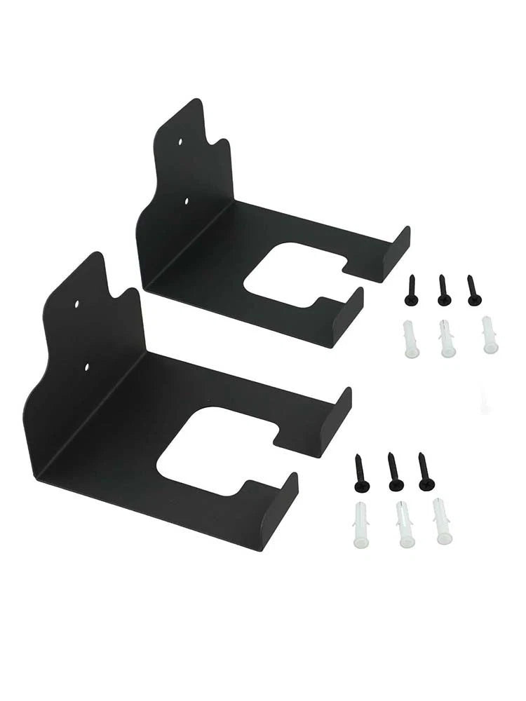 2X Rustproof Wall Mounted Garden Tool Organizer System