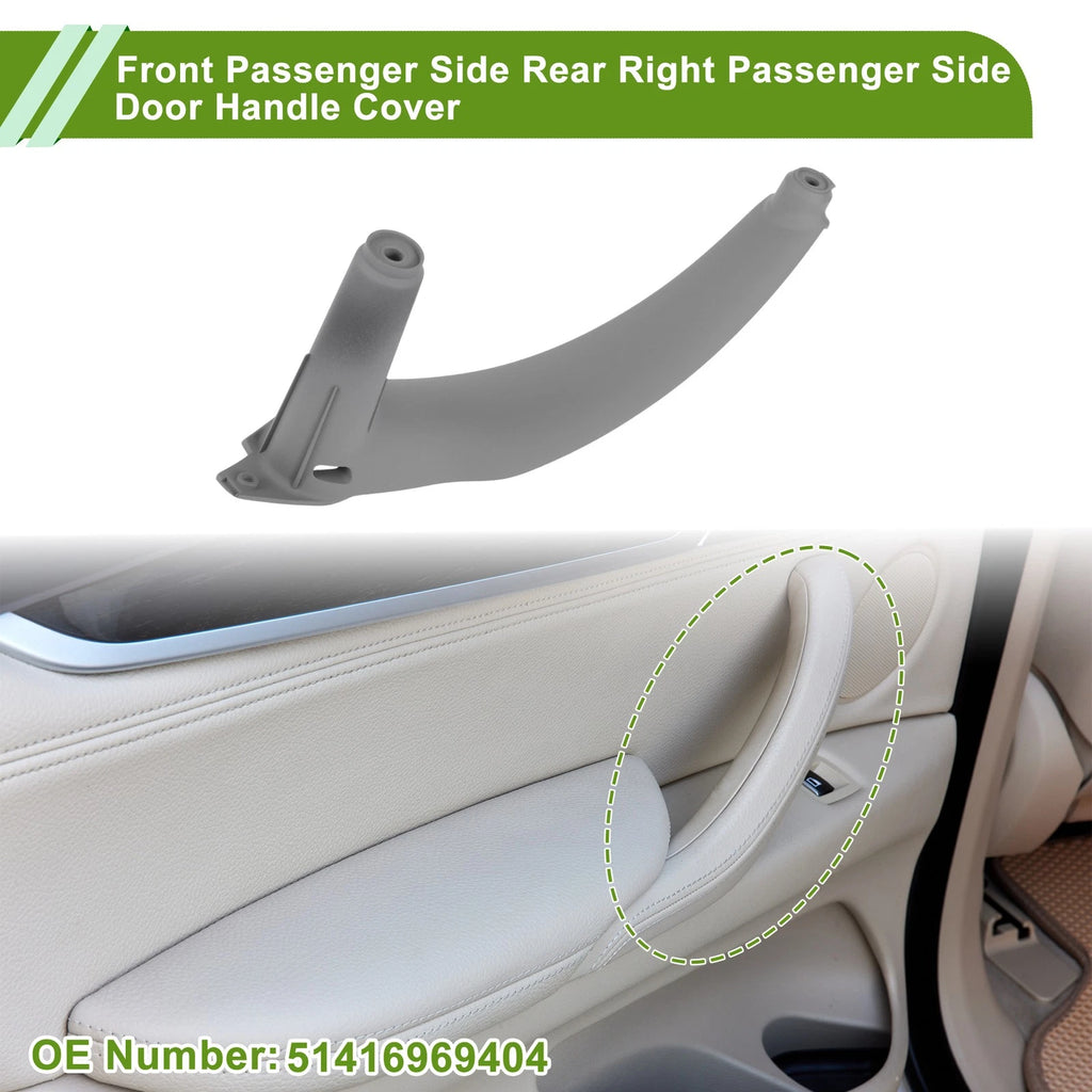 Door Panel Handle Pull Trim Cover Replacement for BMW X5 E70 (2007–2013)