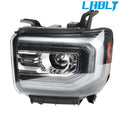 Driver Left Side Headlight Assembly for GMC Sierra 1500 (2016–2018)