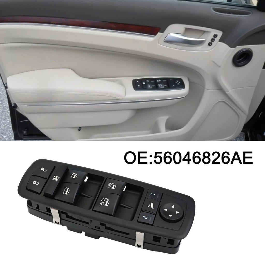 Power Window Lift Switch for RAM Pickup Trucks (OEM, Left Driver Position)