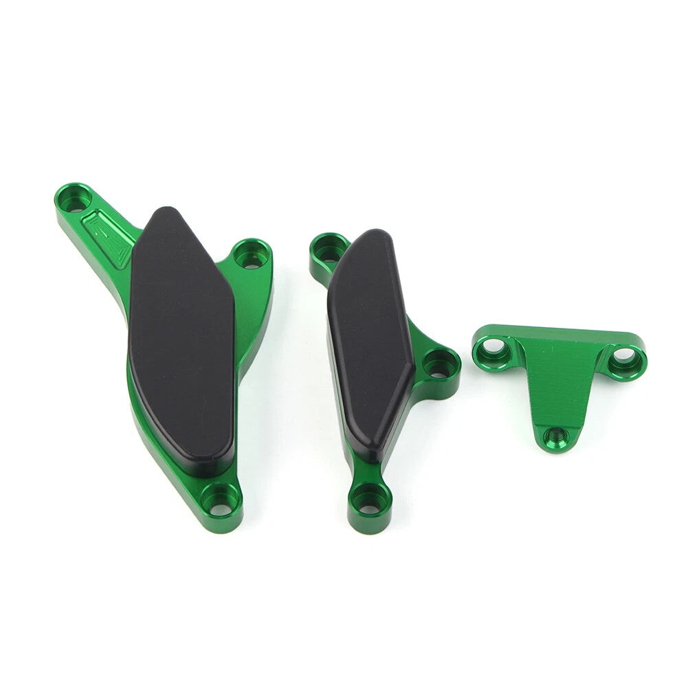 Engine Slider Frame Crash Protector Pads for Kawasaki Ninja ZX10R (2008–2010)