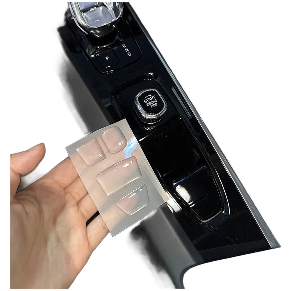 Daily Driving Protection Gear for shifter Cover Auto Shift Decal Rubber Material