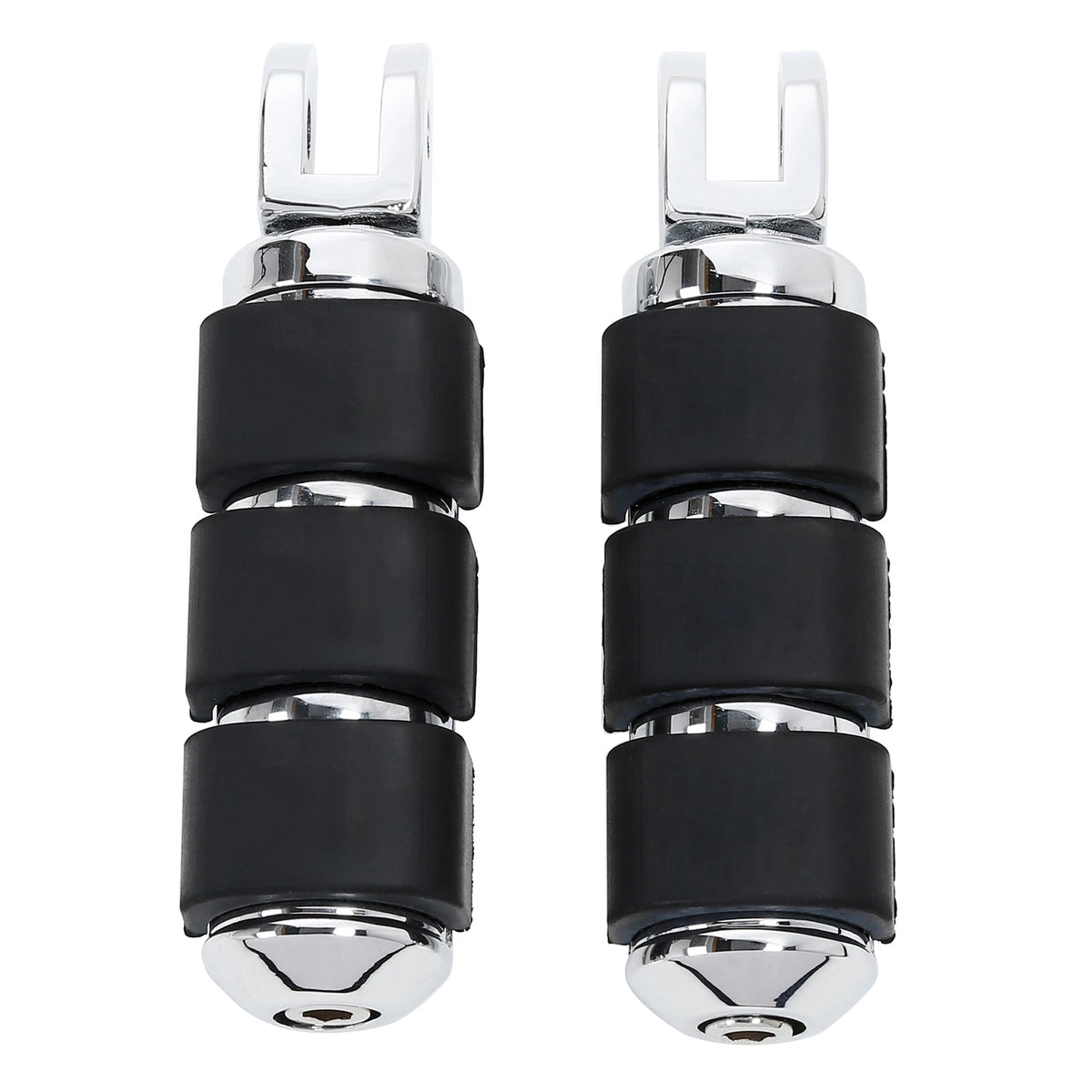 Chrome Footpegs Bracket for Harley Softail (2018–2025)