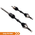 Front Left and Right CV Axle Pair for Nissan Rogue (2007–2012)