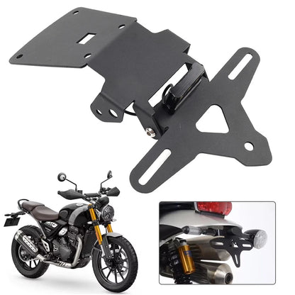 License Plate Holder Light Tail Tidy Eliminator for Scrambler Speed 400X (2024)