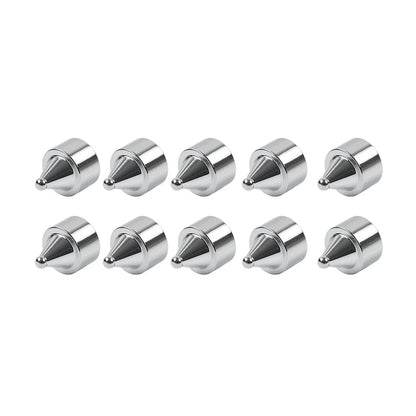 10X Head Bolt Cover Spike Caps for Harley Road King Dyna