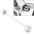 Front Axle Nut Cover Cap Installation Kit for Harley Davidson (Year Range)