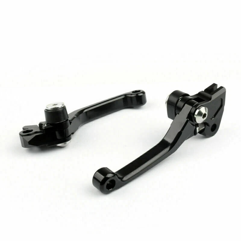 Pair Pivot Brake Clutch Levers for Suzuki RMZ250 RMZ450 (2005–2014) T9