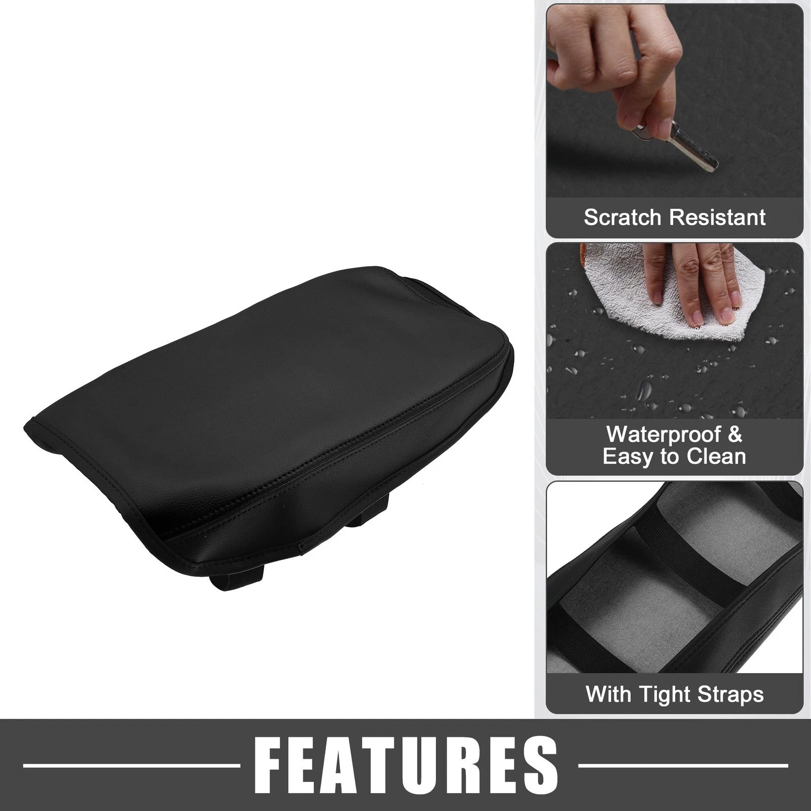 Center Console Pad Armrest Cover for Hyundai Tucson (2022–2023)