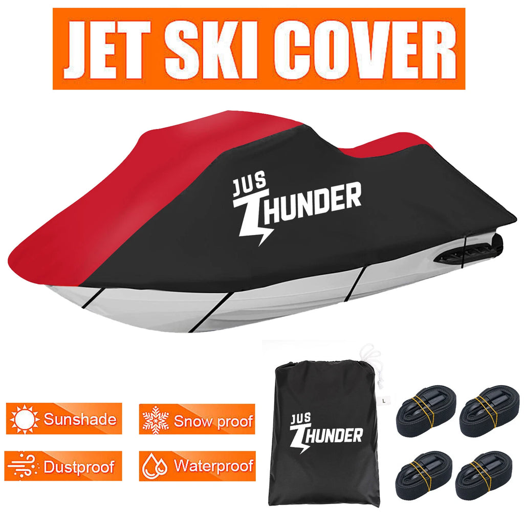 Heavy Duty Jet Ski Cover for Trailerable Models (120" - 135")