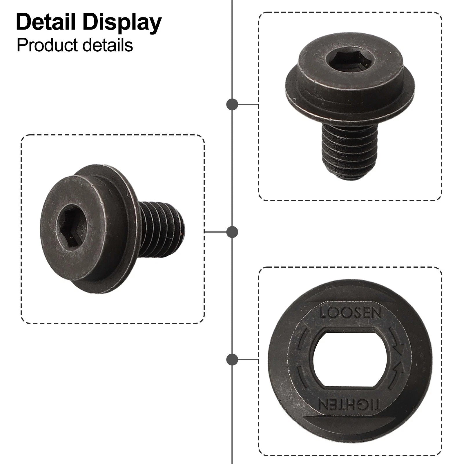 Outer Flange and Bolt N621119 for DCS391 DCS367 DCS565 (2011–2023)