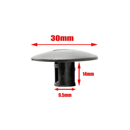 10x Door Trim Panel Clips for Dacia Logan (7703081127, 7703081237)