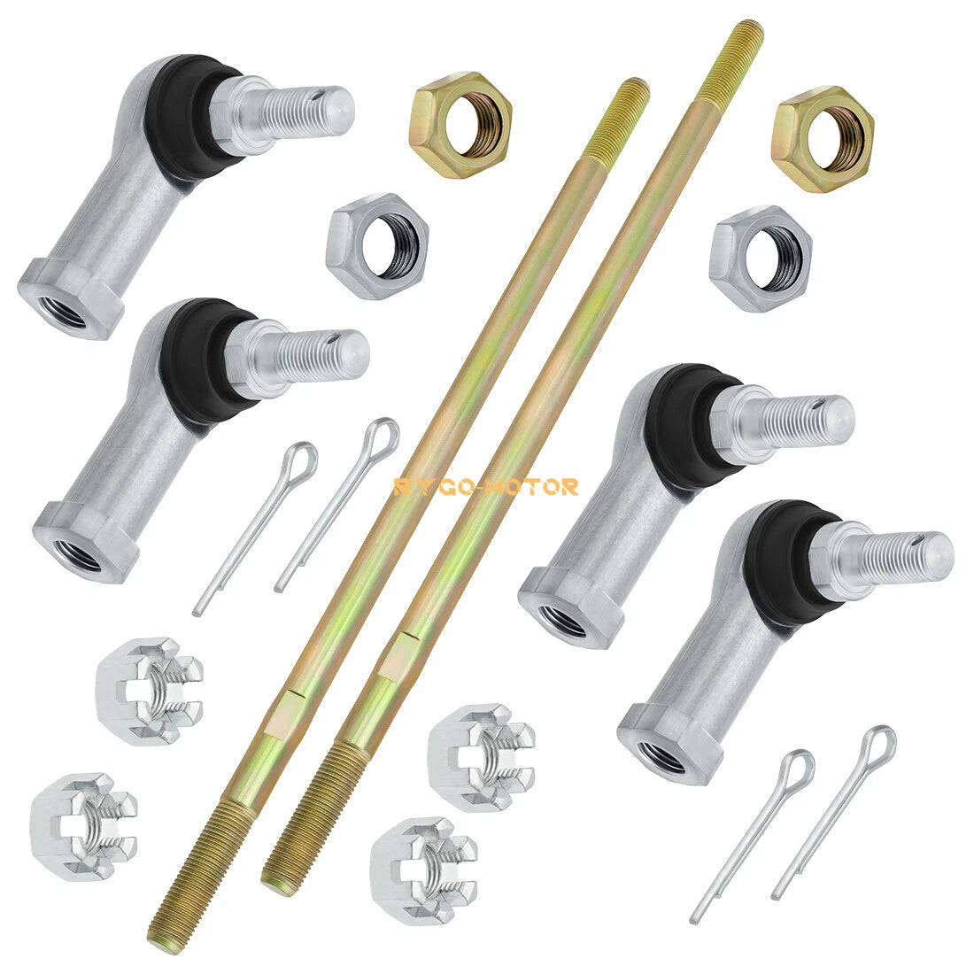 Set of 2 Tie Rod Ends for Honda Foreman 450 TRX450FE/FM/ES/S (1998–2004)