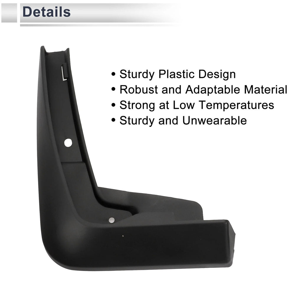 Set of 2 Mud Flaps Splash Guards for Audi A5 (2017–2020)