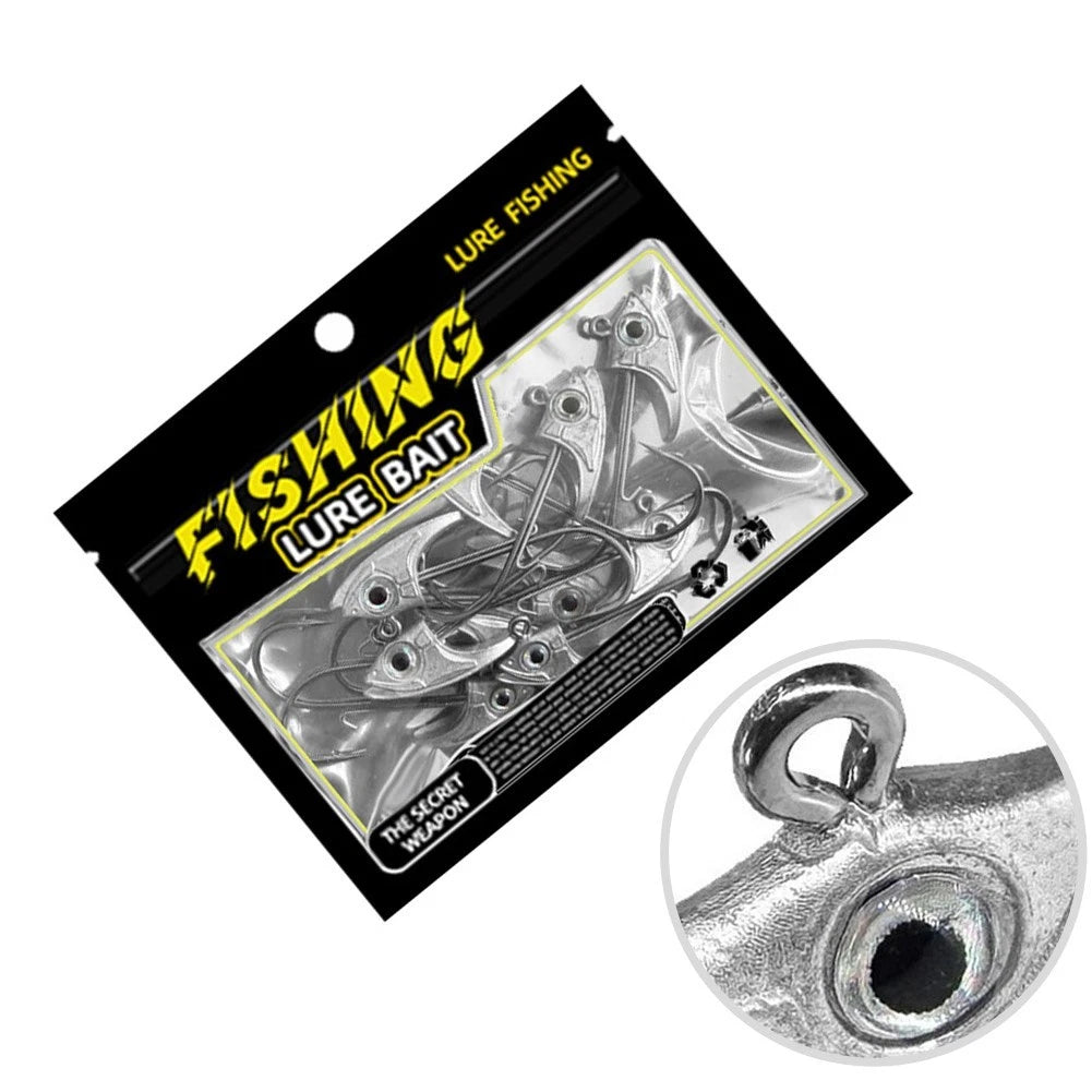 Compact 45mm Fish Head Lure for All Anglers