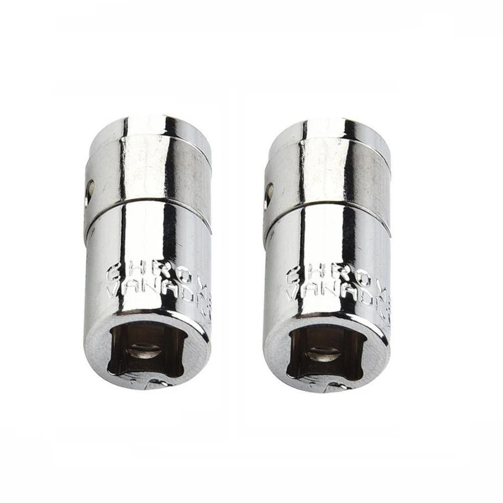2X Converter Socket 1/4 Inch Chamfer Screwdriver Bit Sleeve