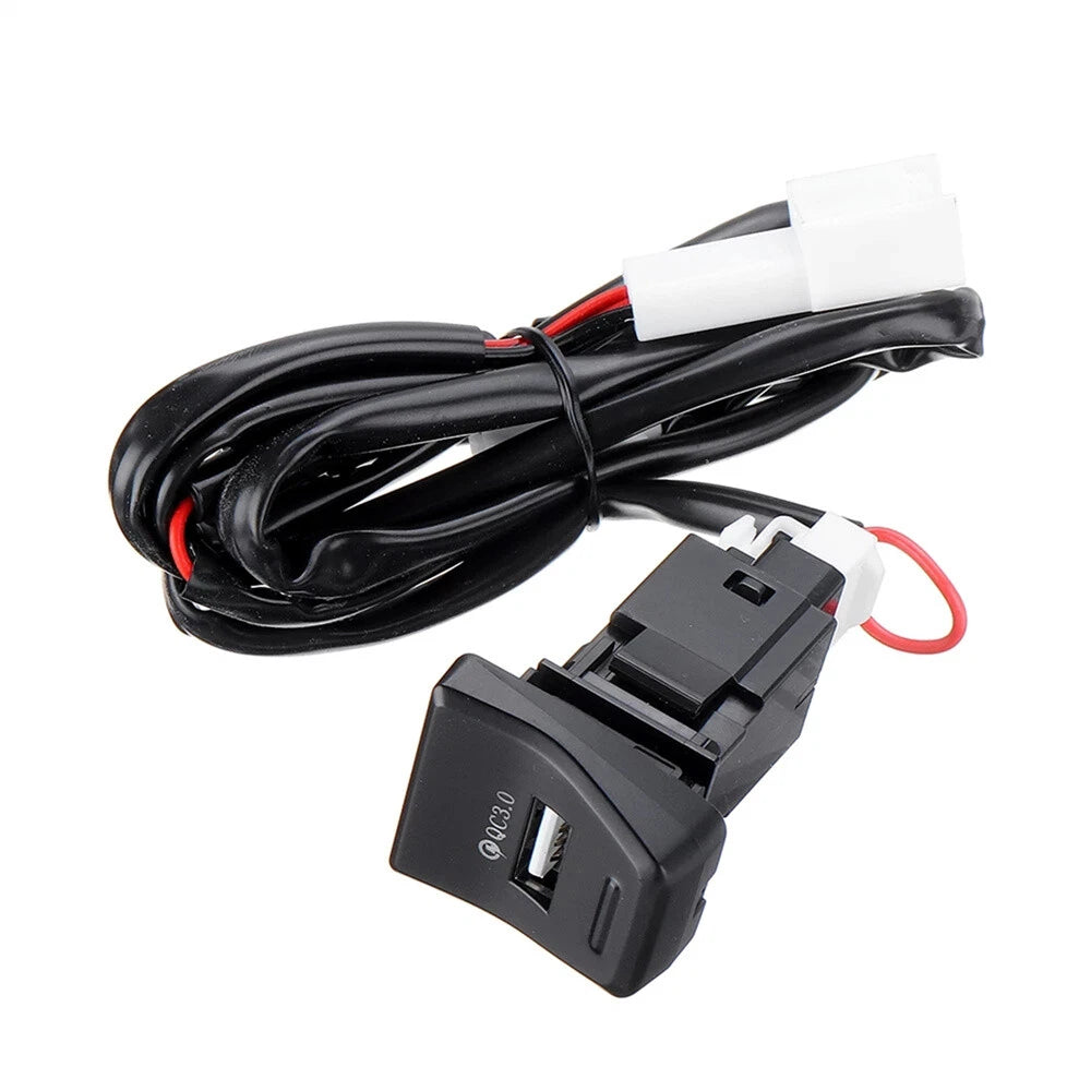 QC 3.0 USB Charger for Toyota RAV4 (2019–2020)