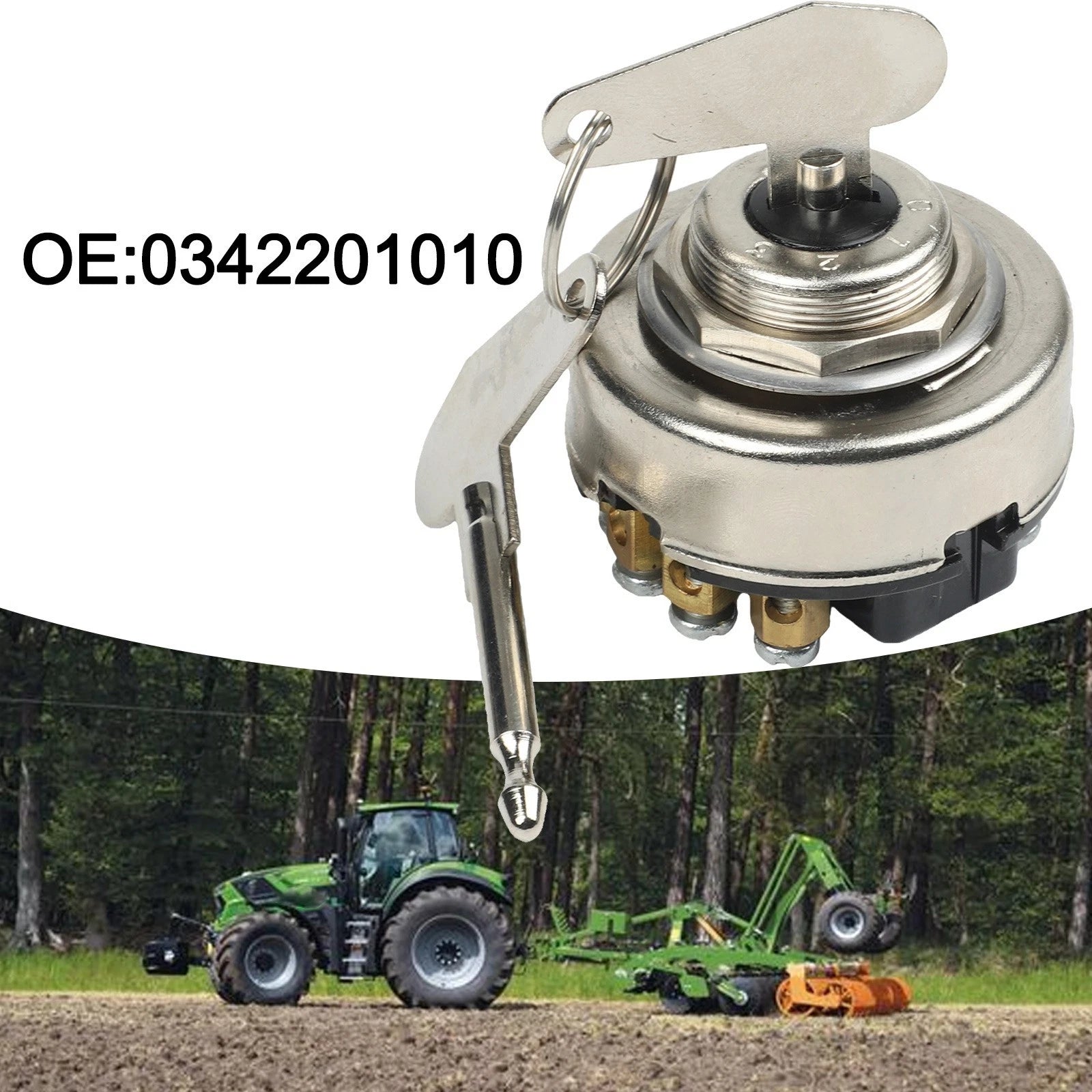 Ignition Lock Switch for Deutz Ursus Tractors (Compatible)