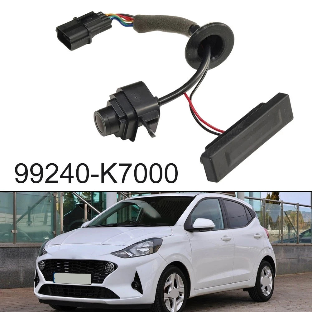 Rear View Camera for Hyundai i10 (2020–2022) Black ABS