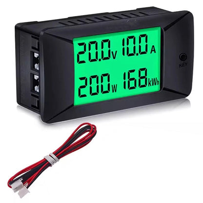 DC Digital Voltmeter Ammeter for Distribution Cabinets