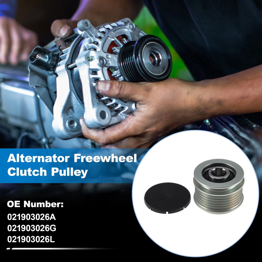 Alternator Freewheel Clutch Pulley Replacement for Audi A3 2.0L (2006–2008)