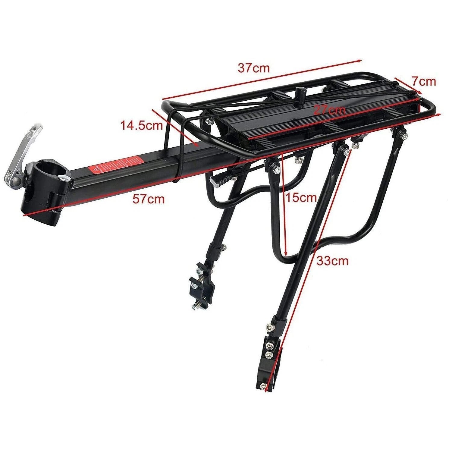 Rear Rack for Bicycle Mountain Bike (Universal Fit)