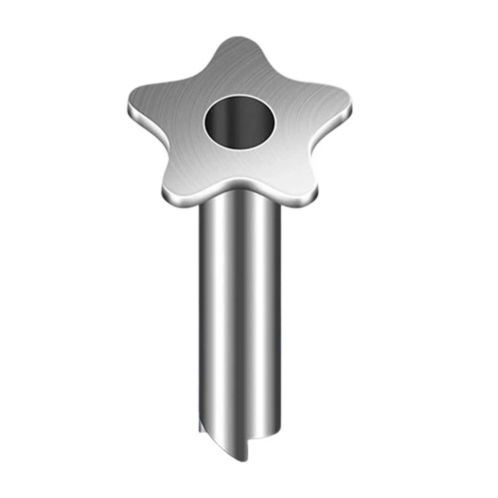 Stainless Steel Coconut Opener Tool for Easy Hole Punching and Cutting