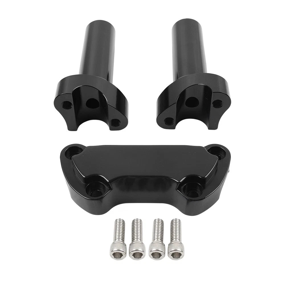 Handlebar Riser Top Clamp Mount for Harley Sportster Dyna Softail Road King