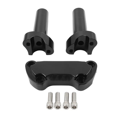 Handlebar Riser Top Clamp Mount for Harley Sportster Dyna Softail Road King