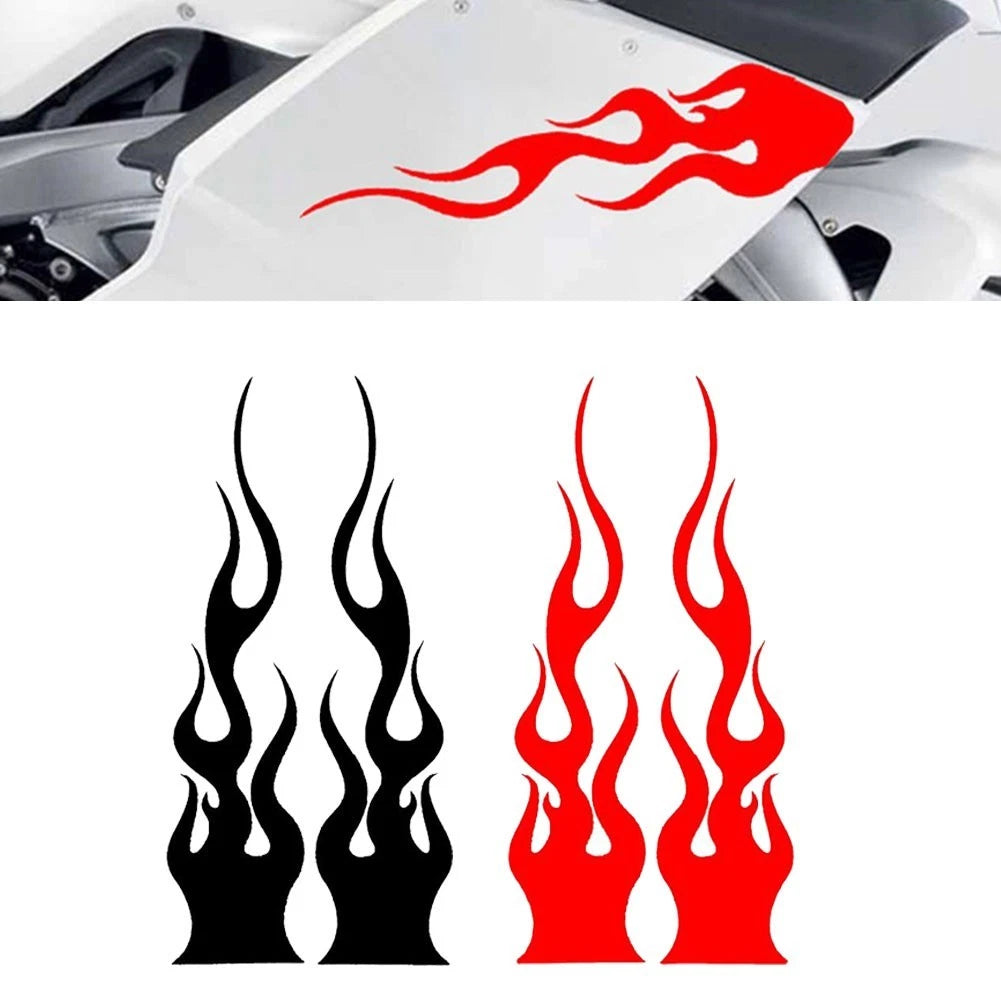 Flame Vinyl Decal Sticker for Car (Waterproof)