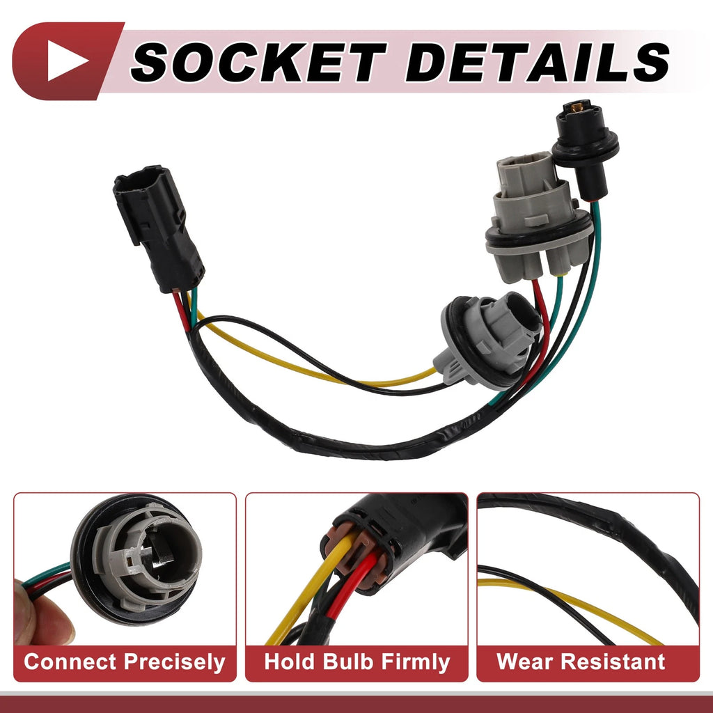 Tail Light Socket Wiring for Kia Sorento (2015–2018) No. 92480C6000