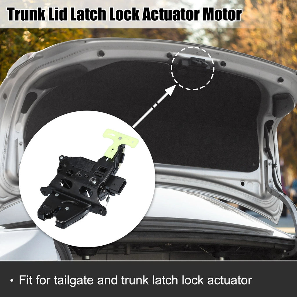 Trunk Lid Latch Lock Actuator Motor Replacement for Chevrolet Malibu (2005–2010)