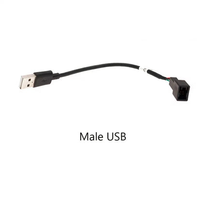 4 Pin to USB Connector Adapter for Mitsubishi Pajero ASX (2010–2023)