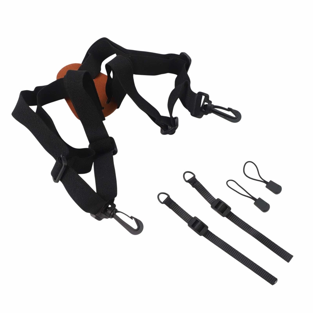 Elastic Camera Strap with Robust Hook Secure Attachment System