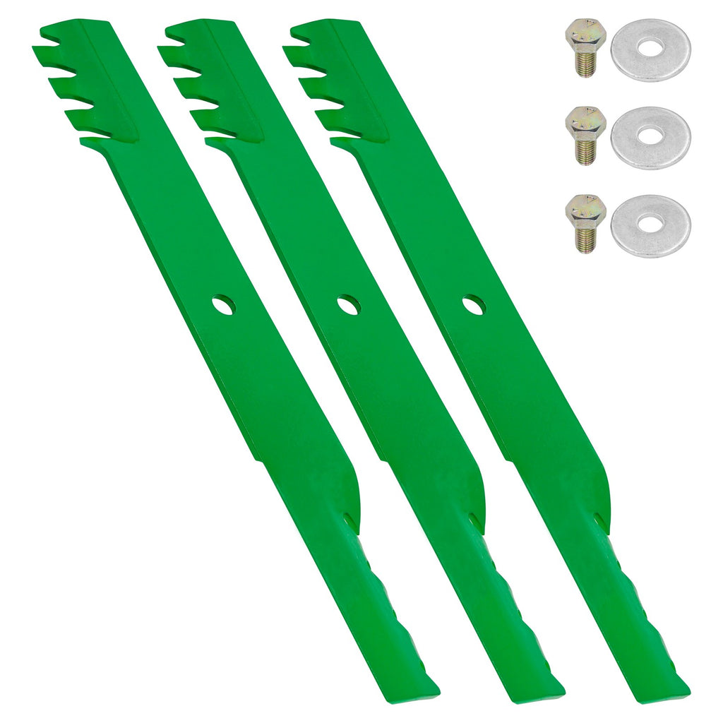 Deck Blade with Bolt Replacement for Hustler 60 Inch Deck (2005–2005)