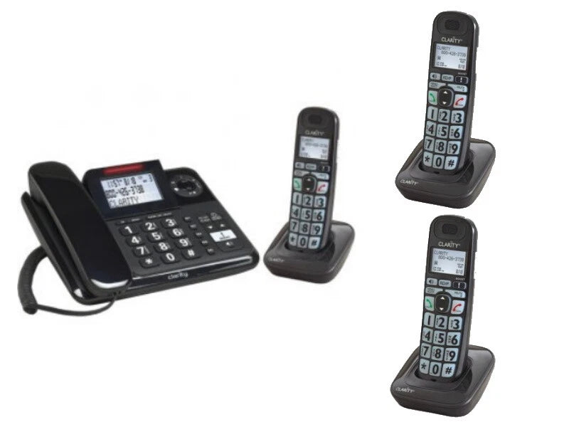 3 Pc Phone System Bundle for Clarity (53727, 52703)