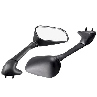 Pair Oval Rear View Mirrors for Yamaha YZF R6 (2001–2003)