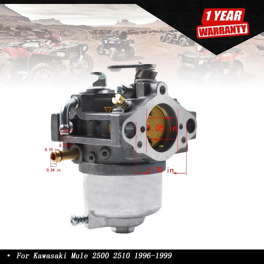 Carburetor for Kawasaki Mule 2500 2510 (1996–1999) Part # 15003-2509