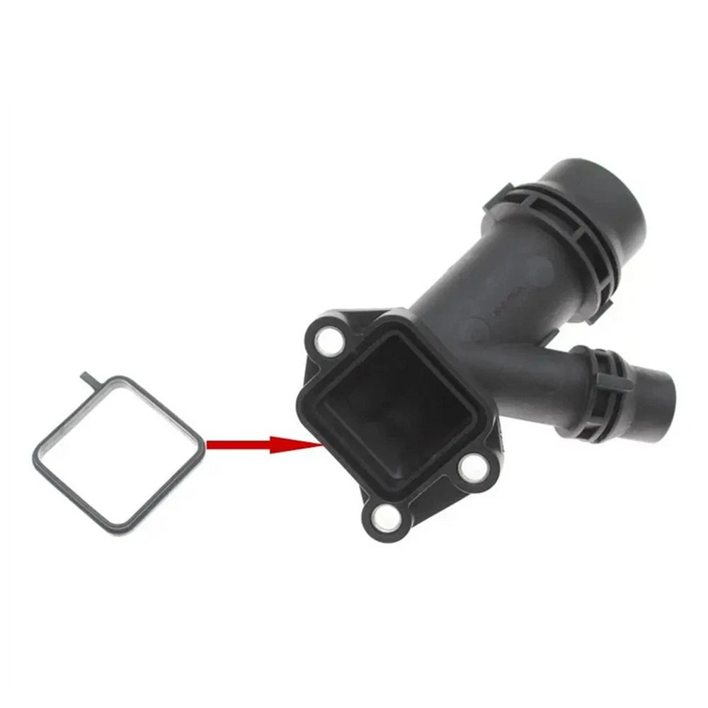 1x Engine Coolant Hose Connector for BMW E38 E39 E46 E65 E66 E67 (11127806196)