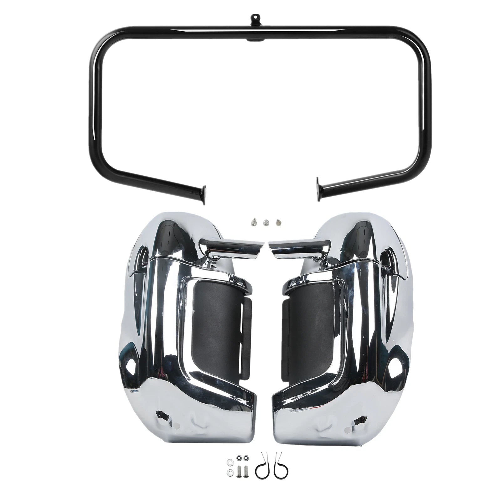 Lower Vented Fairings & Engine Guard Crash Bar for Harley Touring (2009–2013)