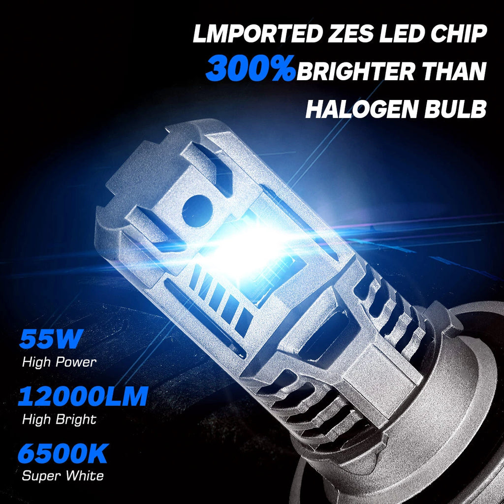 H13 LED Headlight Bulbs Kit for