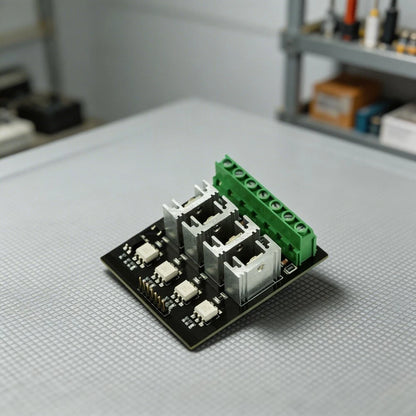 4-Channel AC Dimmer Module for Safety (3.3V 5V Logic Input)